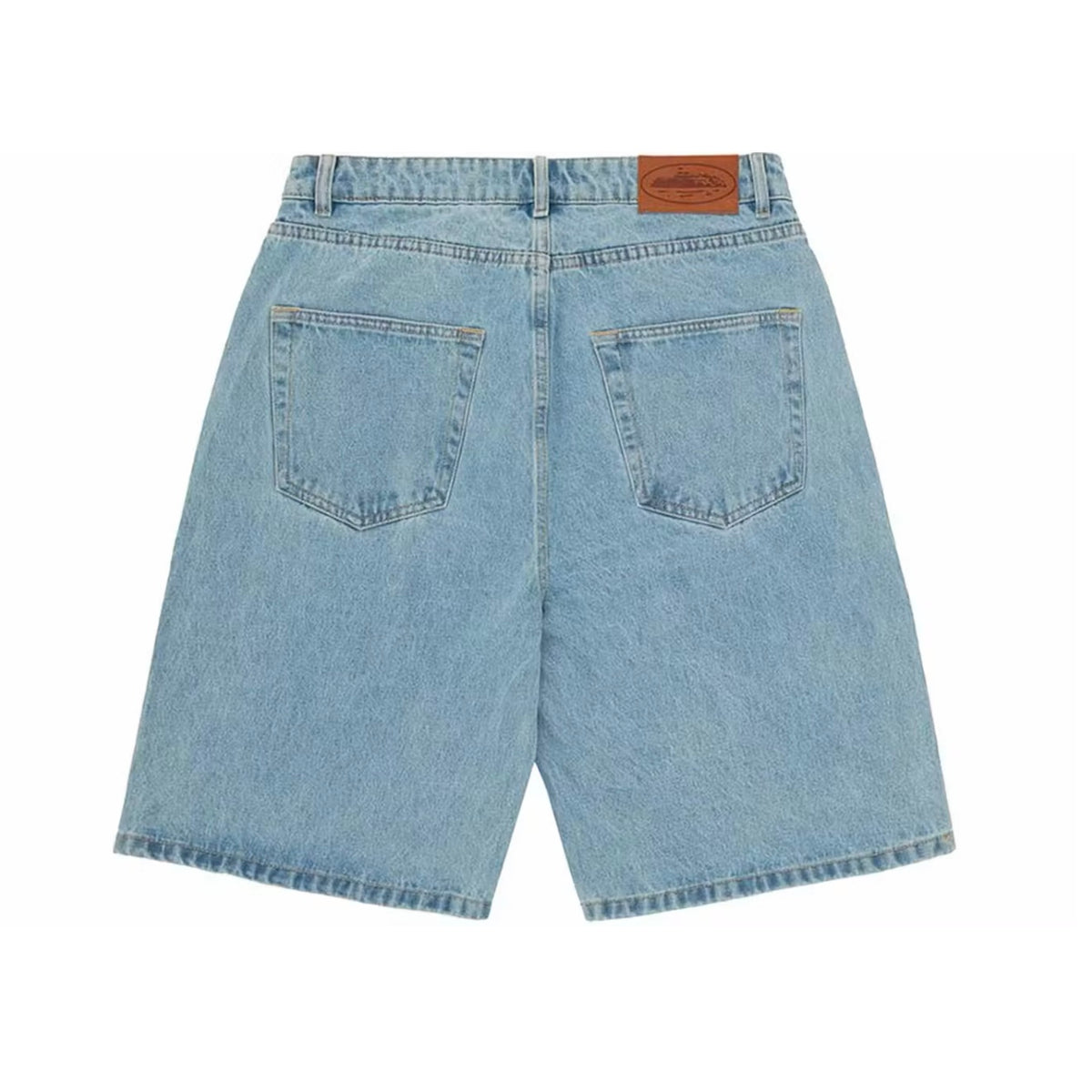 Short Corteiz Island Baggy Denim Light Blue