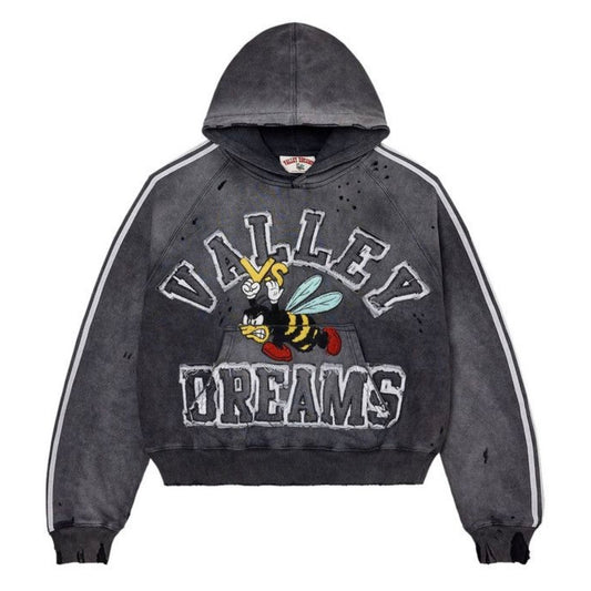 Poleron Vale Forever Valley Anthem Pullover Oreo