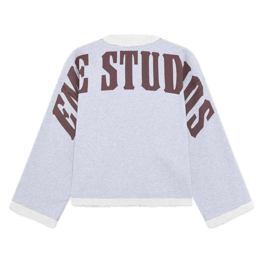 Poleron Eme Studios Suty Reverse Heather Grey Crewneck