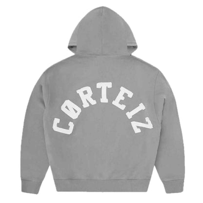 Poleron Corteiz Colly Arch Zip Pewter Grey