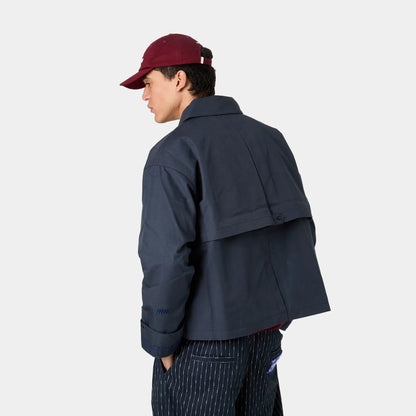 Chaqueta Eme Studios Lizi Navy Trench Jacket