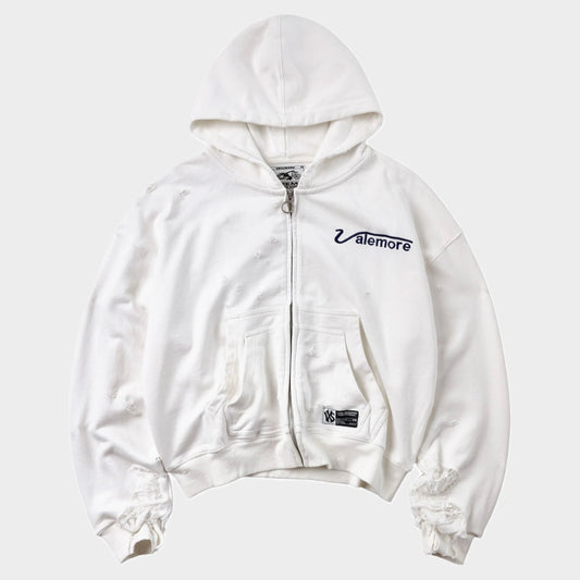 Poleron Vale Forever Valley Dreams Valemore Classic Zip Up White