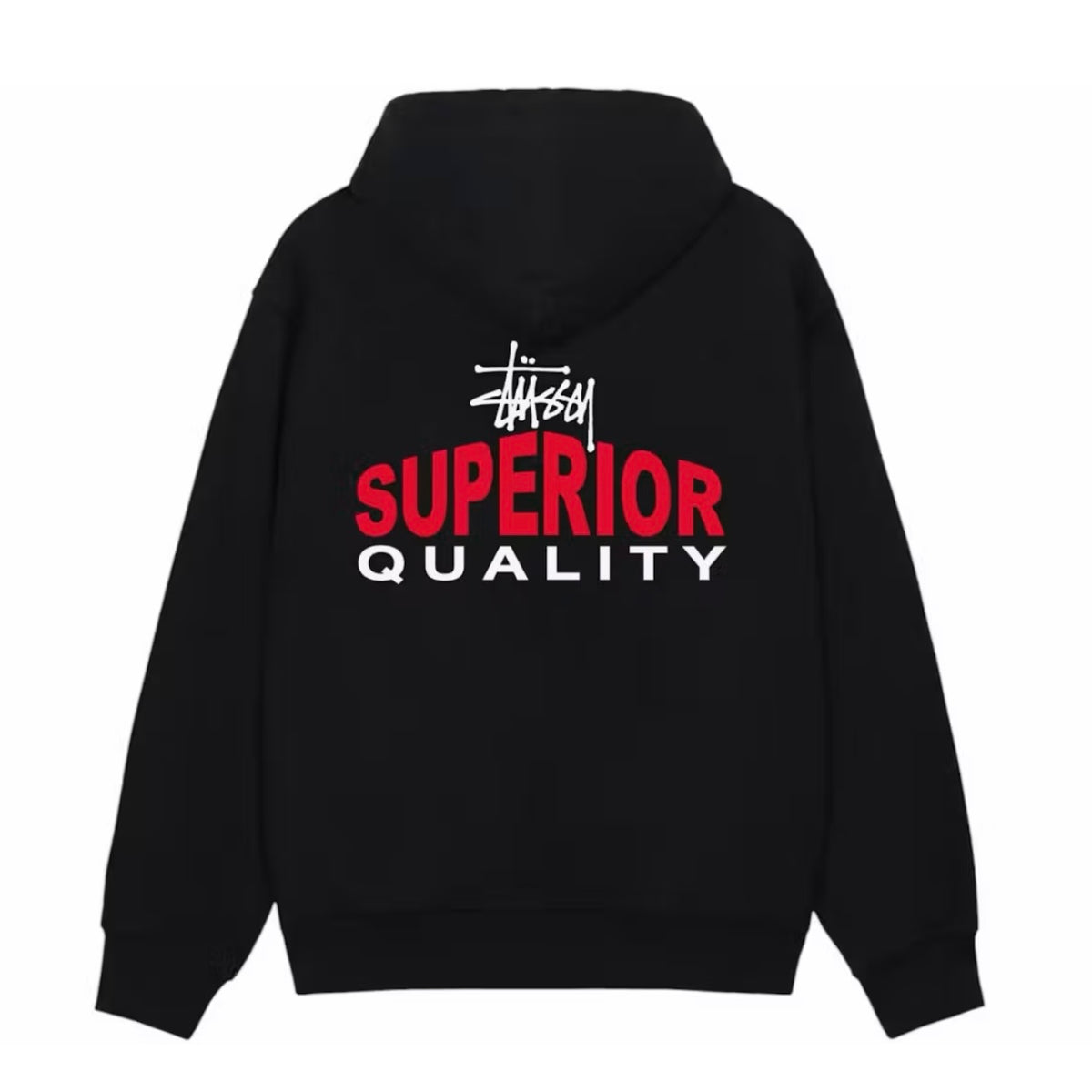 Poleron Stussy Superior Quality Zip Black SS25