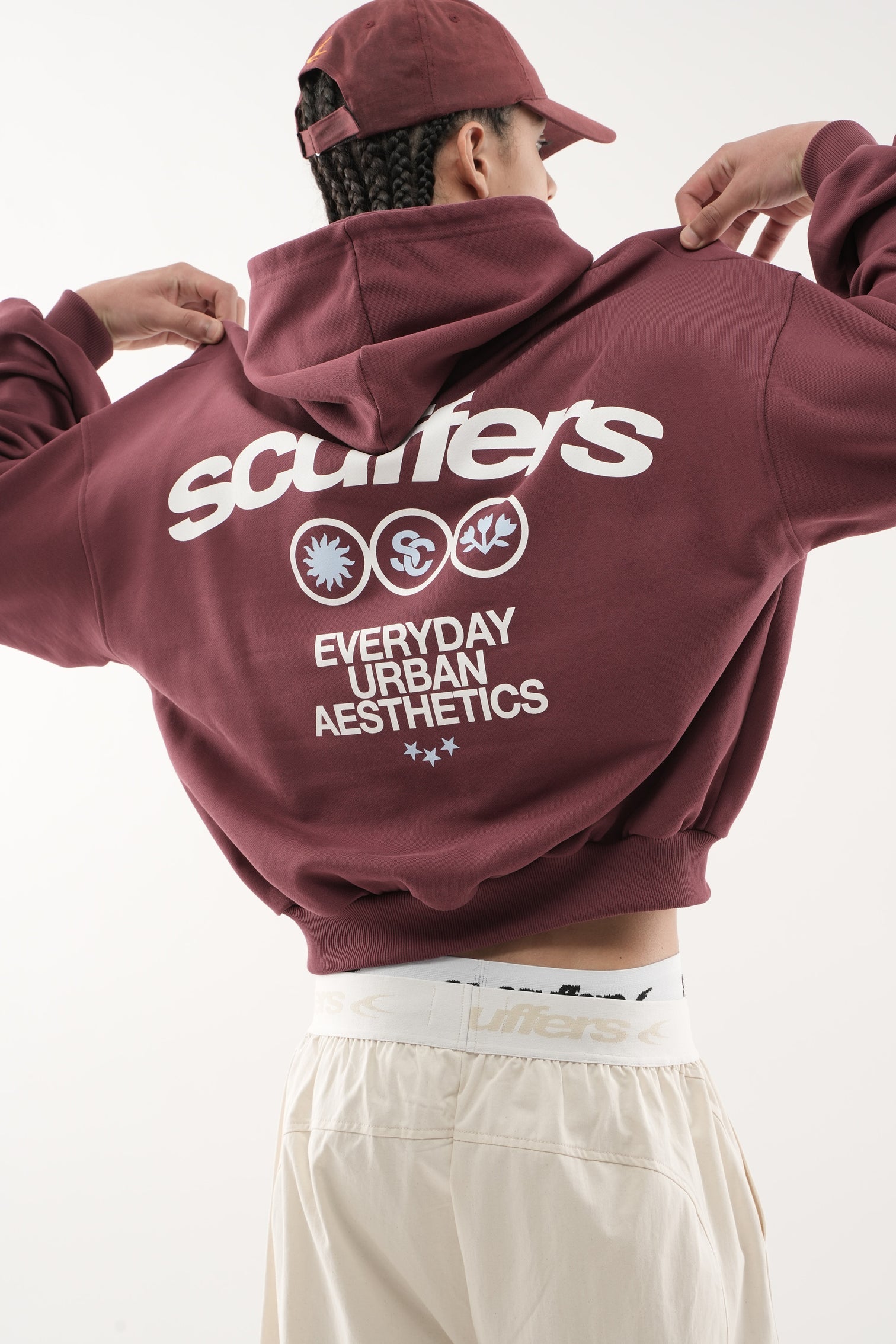 Poleron Scuffers SC Burgundy