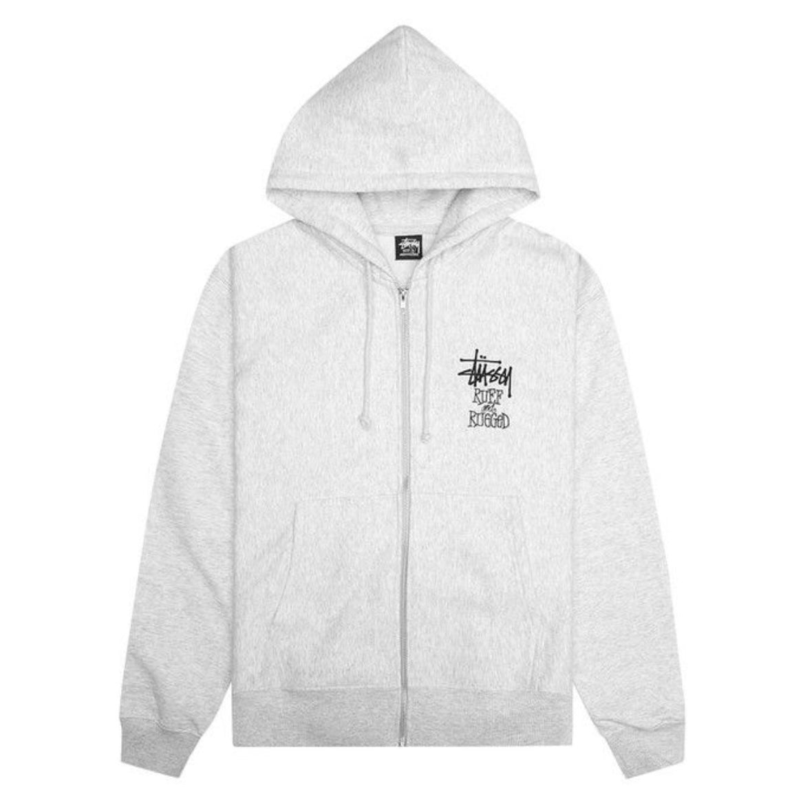 Poleron Stussy Well Suited Zip Ash Heather