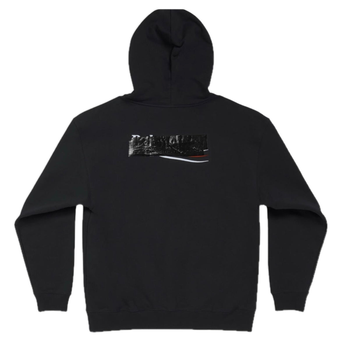 Poleron Balenciaga Gaffer Logo Hoodie Black