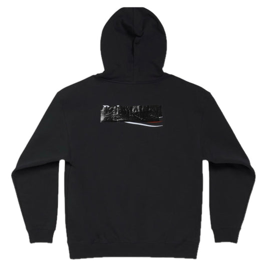 Poleron Balenciaga Gaffer Logo Hoodie Black