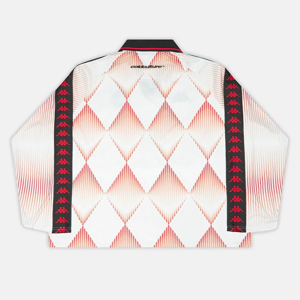 Polera Cold Culture x Kappa Longsleeve Jersey Red