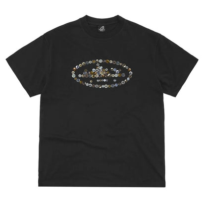 Polera Corteiz Screws Island Tee Black