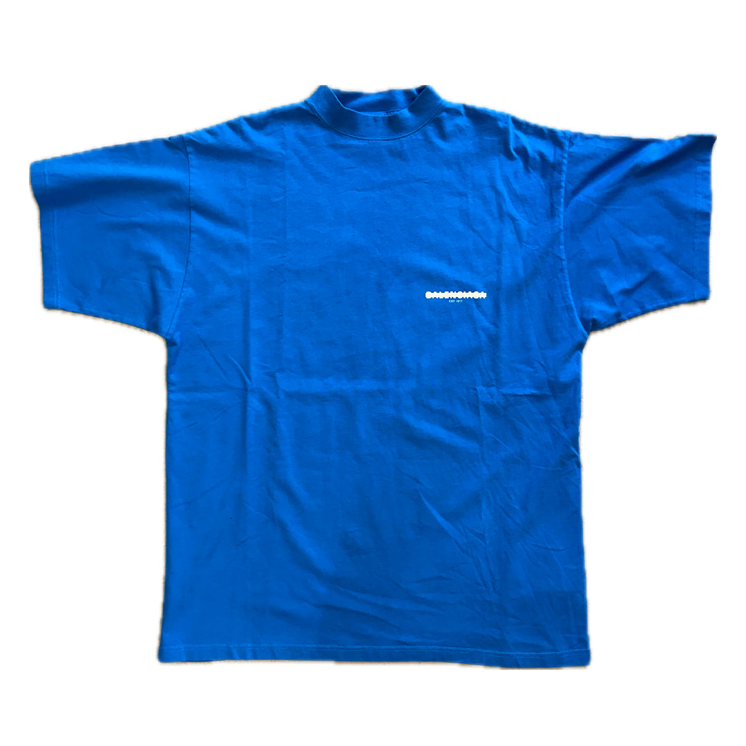 Polera Balenciaga Strike 1917 Blue - Talla L