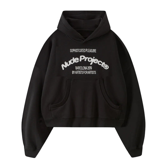 Poleron Nude Liberty Boxy Black