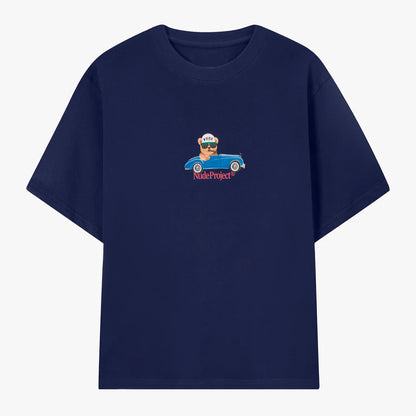 Polera Nude Hot Navy Blue