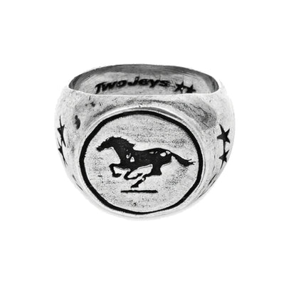 Anillo TwoJeys Galloping Signet Unisex