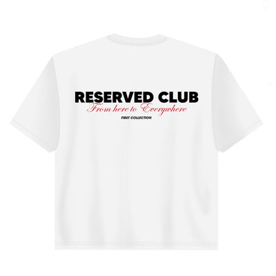 Polera Reserved Club Heavyweight White