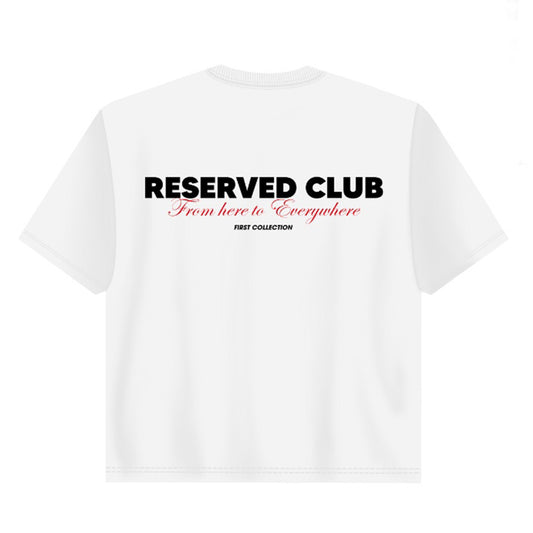 Polera Reserved Club Heavyweight White