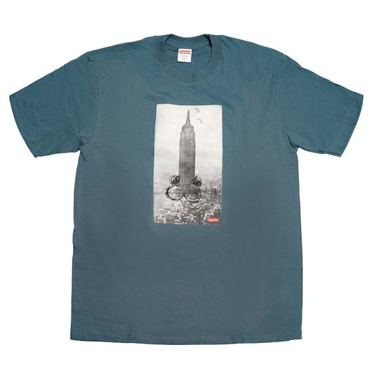 Polera Supreme Mike Kelley The Empire State Building Tee Slate - L