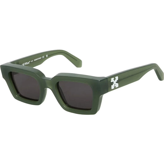 Lentes Off-White Virgil Rectangle Sunglasses Green/Grey