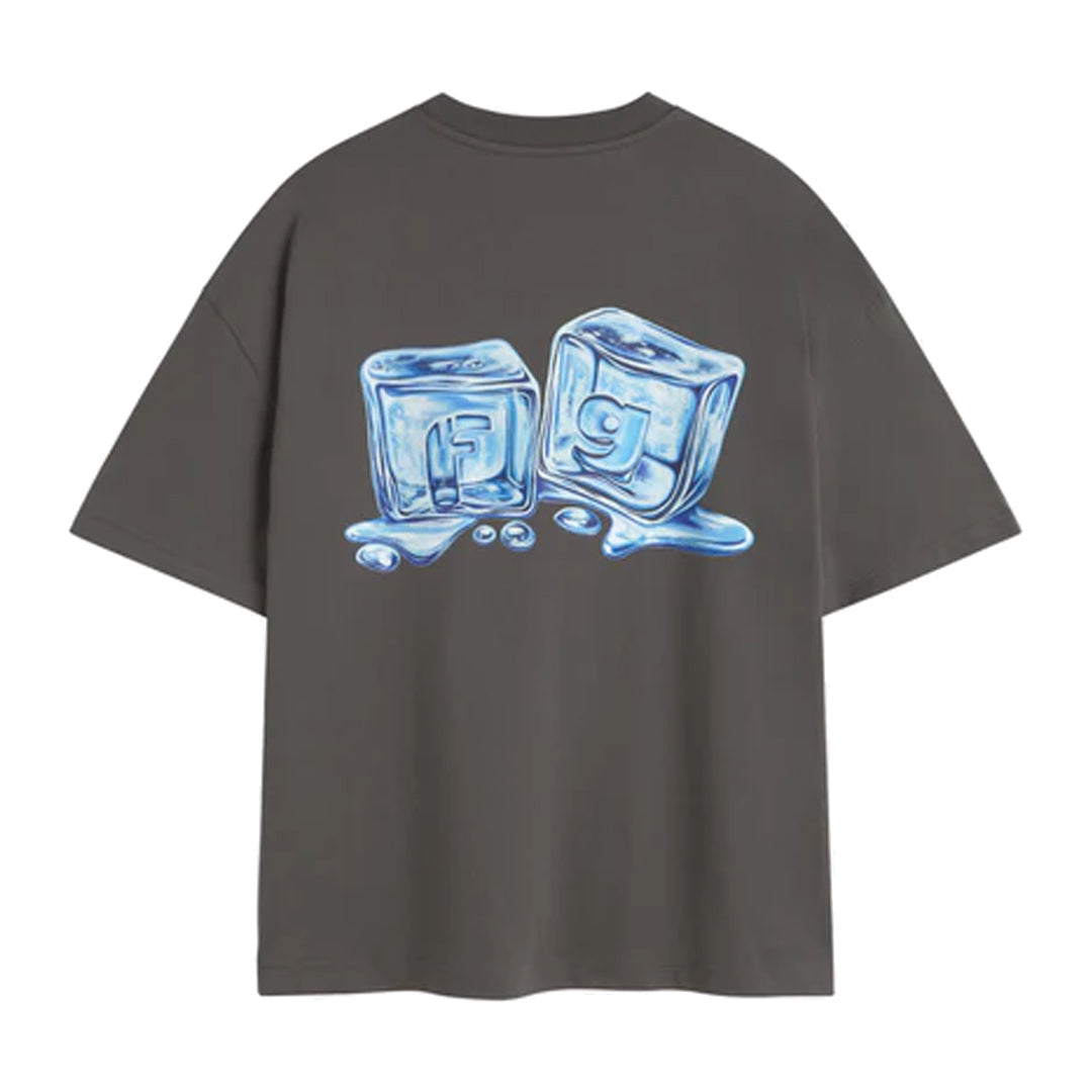 Polera Fake Gods Ice Cube Dark Grey