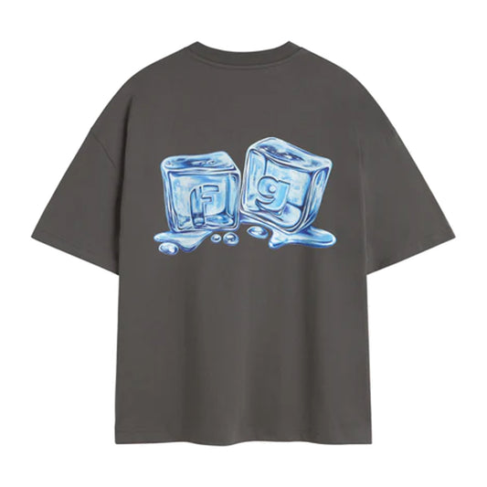 Polera Fake Gods Ice Cube Dark Grey