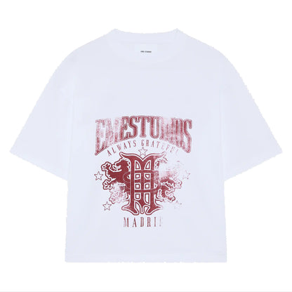 Polera Eme Studios Crest Pearl Oversize