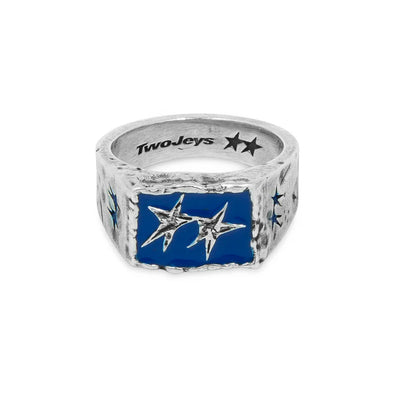Anillo TwoJeys Ignorant Icon Blue