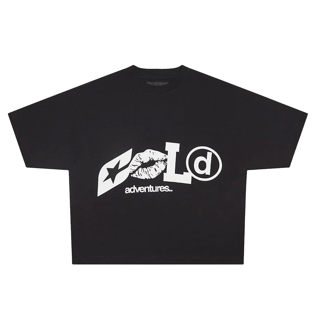 Polera Cold Culture Adventures Black & White