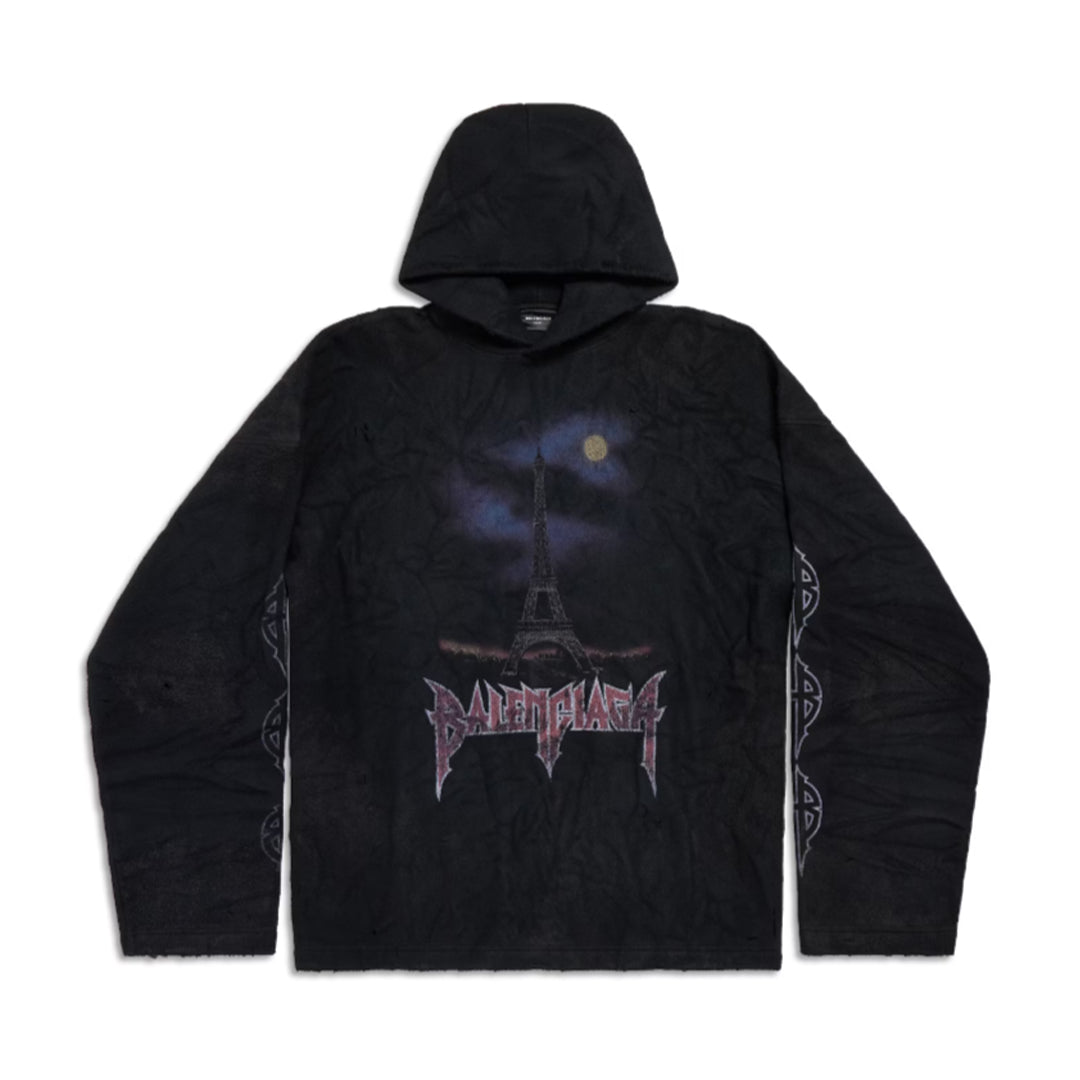 Poleron Balenciaga Paris Moon Crinkled - M