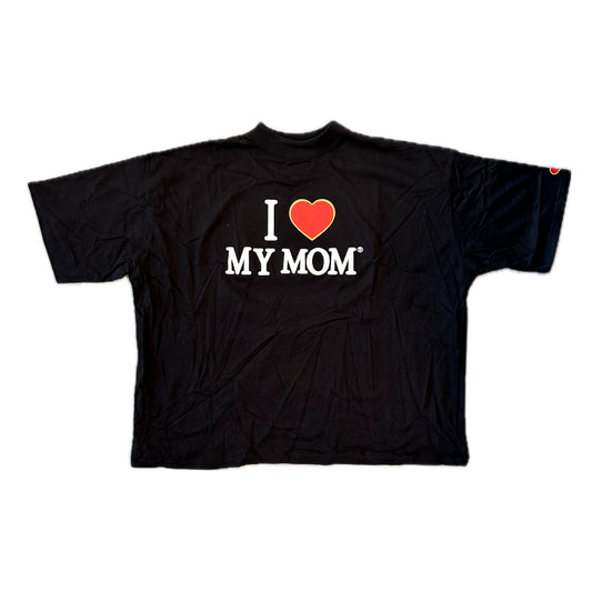 Polera Goods I love Mom Boxy Negra - L