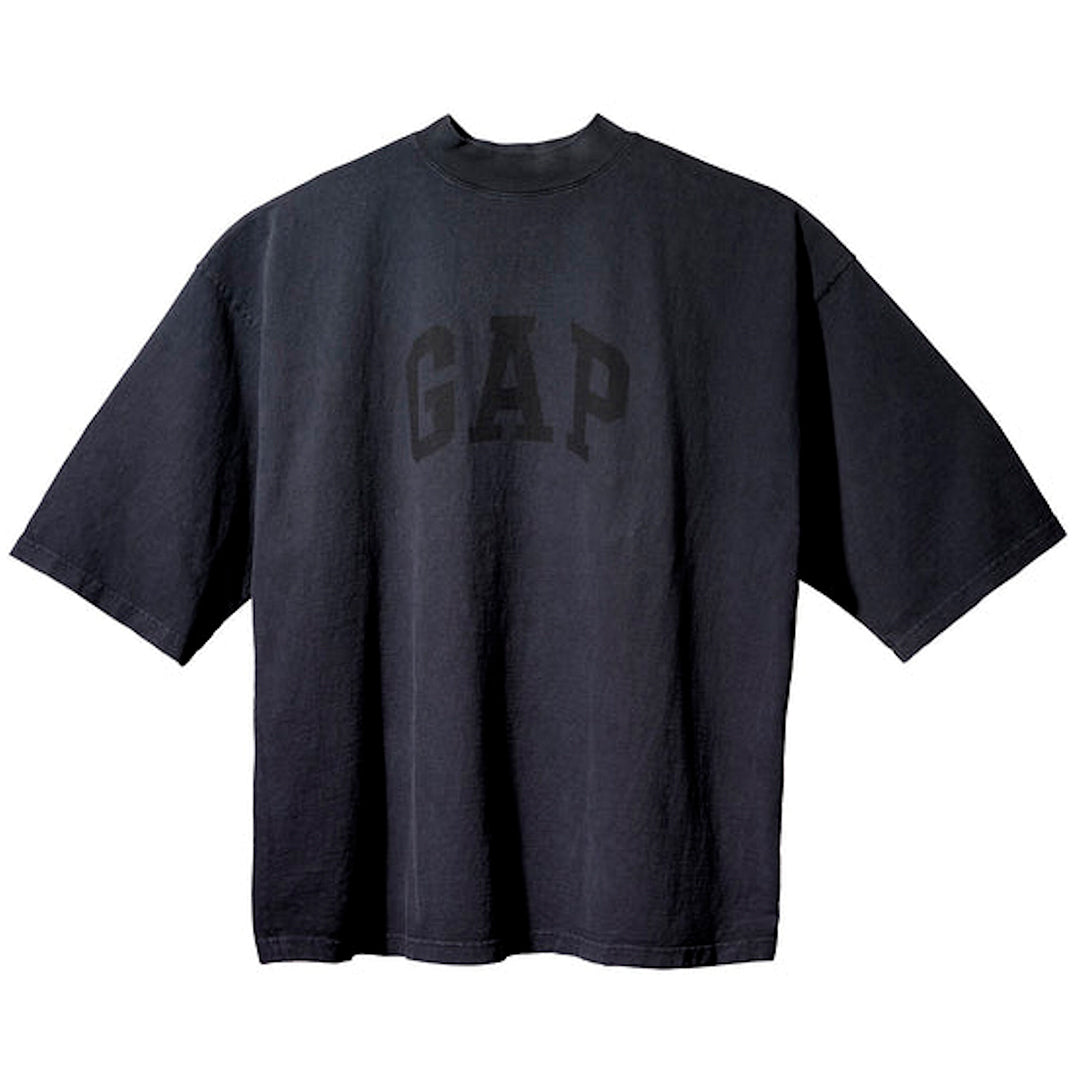 Polera Yeezy Gap Engineered by Balenciaga Dove 3/4 Sleeve Tee Black