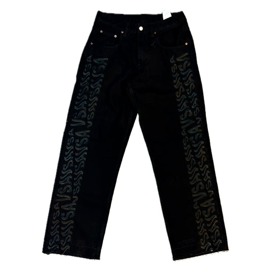 Pantalon VSA Jeans Triple Black - 42