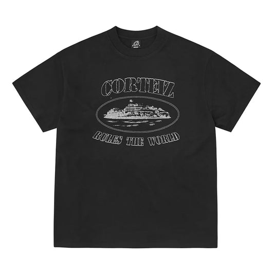 Polera Corteiz Reflective Alcatraz - L
