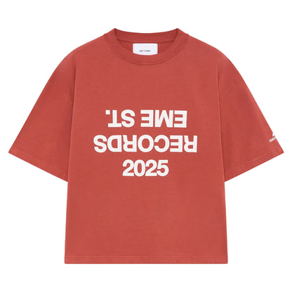 Polera Eme Studios Inside Out Spice Oversized