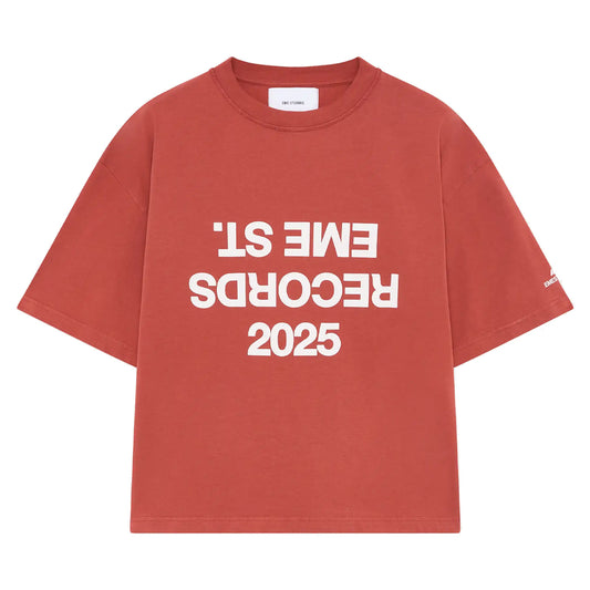 Polera Eme Studios Inside Out Spice Oversized