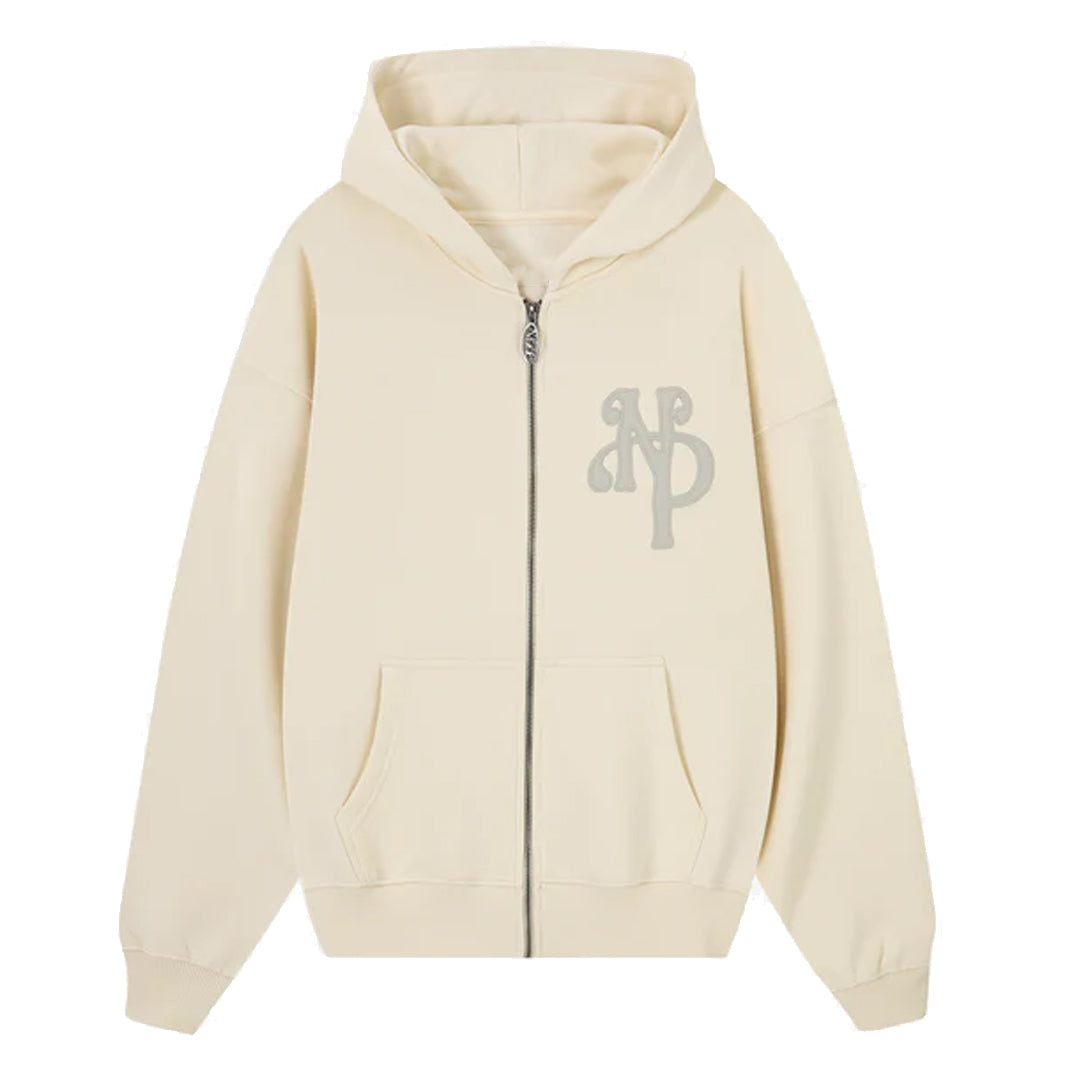 Poleron Nude Kill Bill Zip-Up Marshmallow