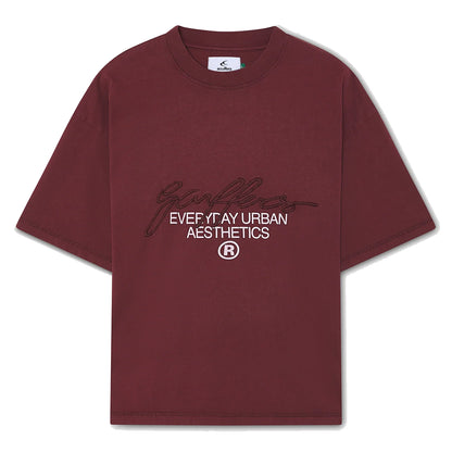Polera Scuffers New Signature Burgundy