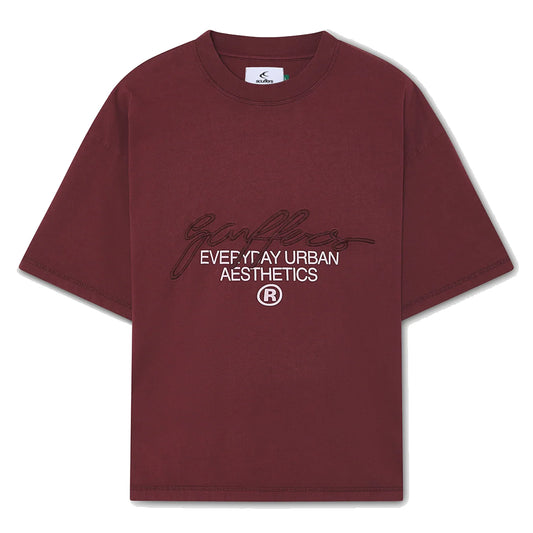 Polera Scuffers New Signature Burgundy