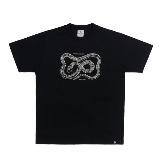 Polera More Amor Snake Negra