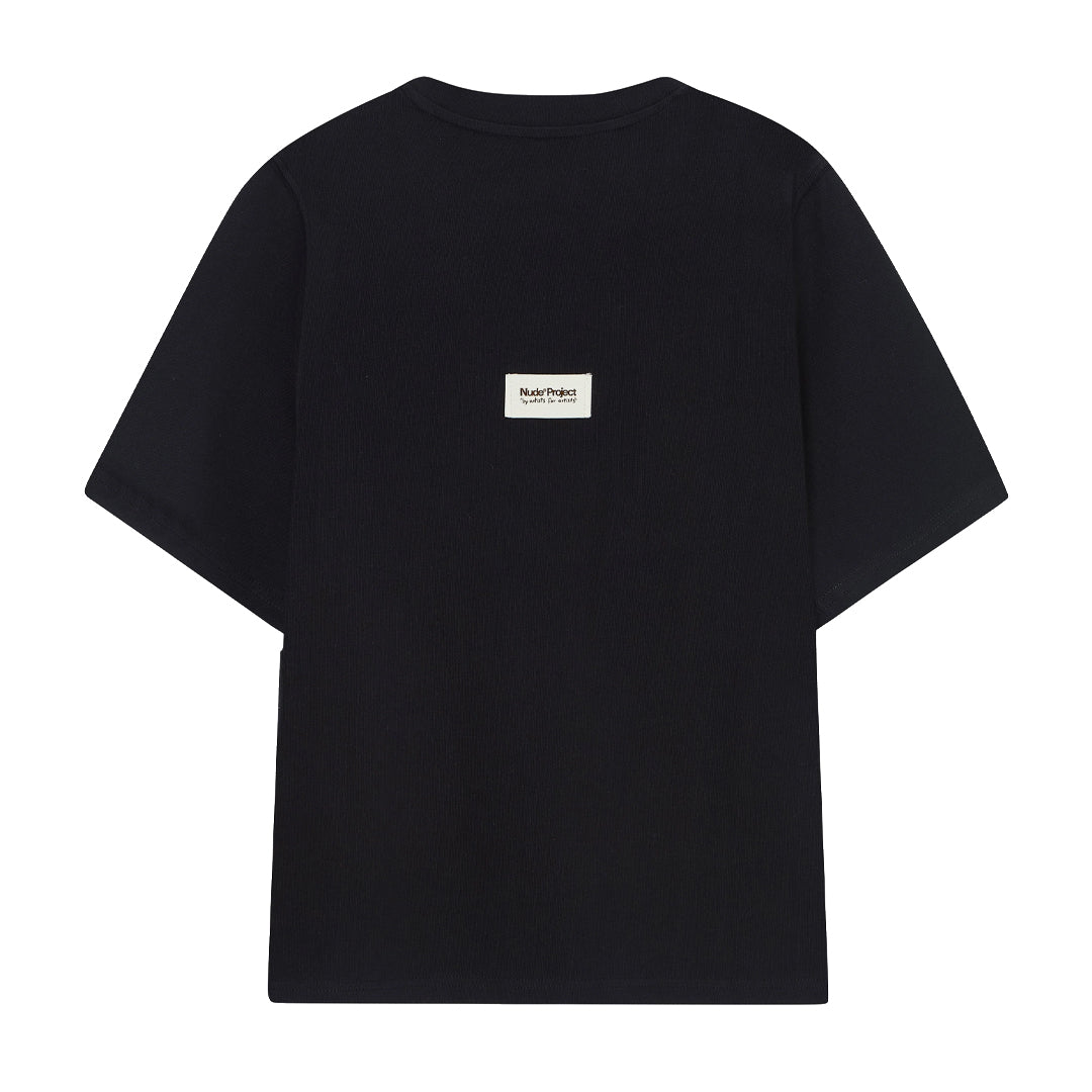 Polera Nude Sella SS25 Black