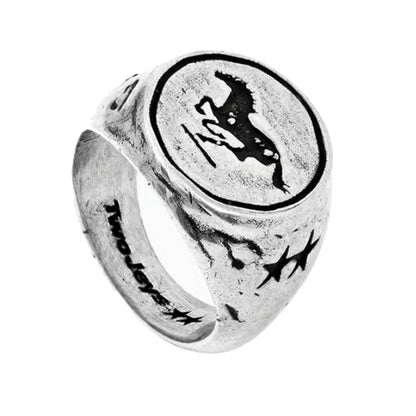 Anillo TwoJeys Galloping Signet Unisex