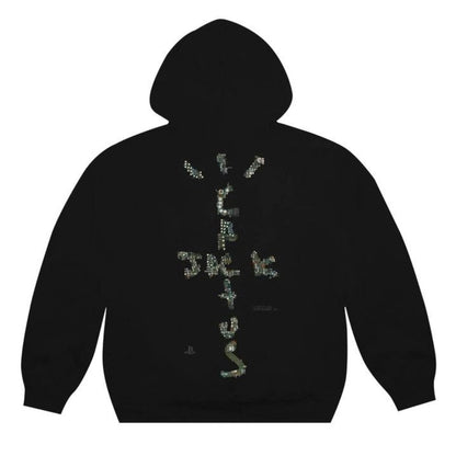 Poleron Cactus Jack by Travis Scott x Play Station Motherboard 2 Black