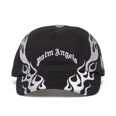 Gorro Palm Angels Flames Logo Black