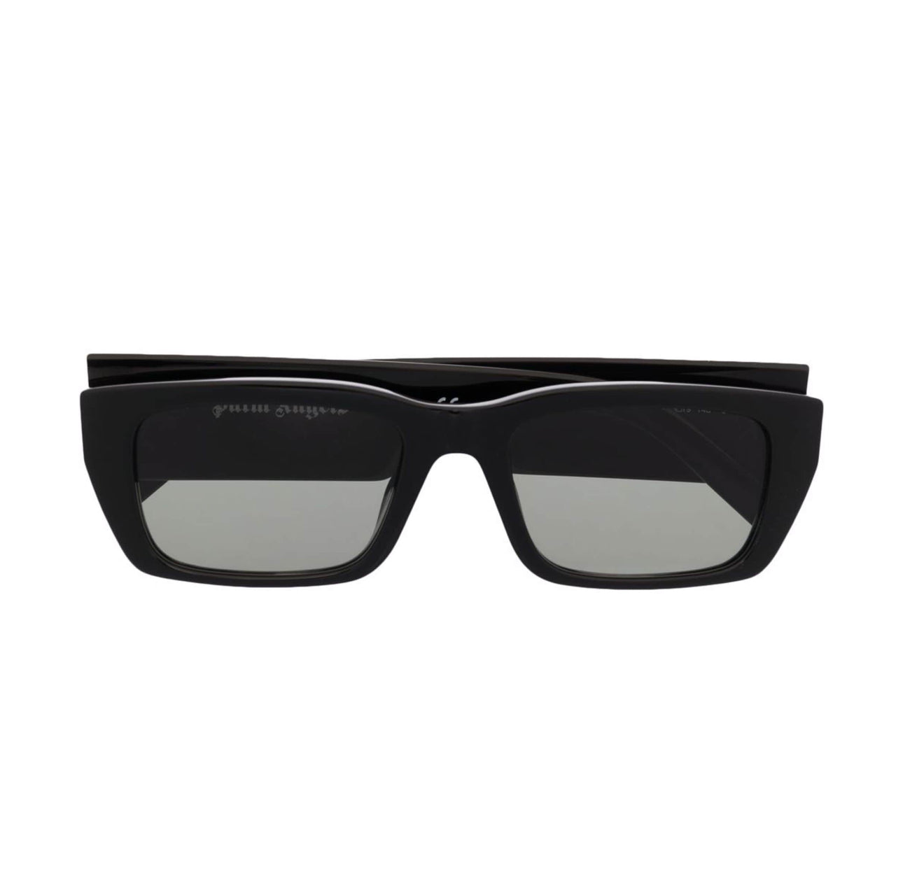 Lentes Palm Angels Rectangle Frame Black