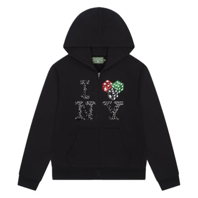 Poleron Denim Tears Cee-Lo NY Zip Hoodie Black