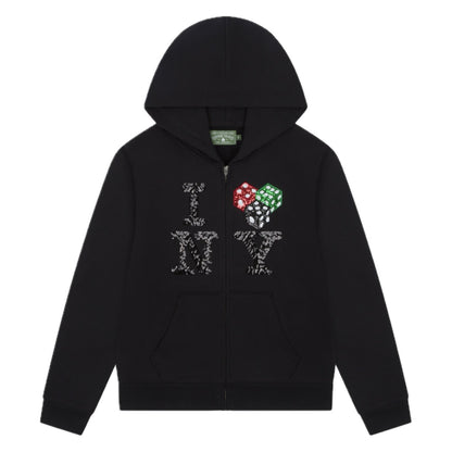 Poleron Denim Tears Cee-Lo NY Zip Hoodie Black