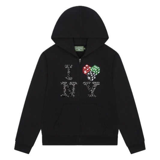 Poleron Denim Tears Cee-Lo NY Zip Hoodie Black