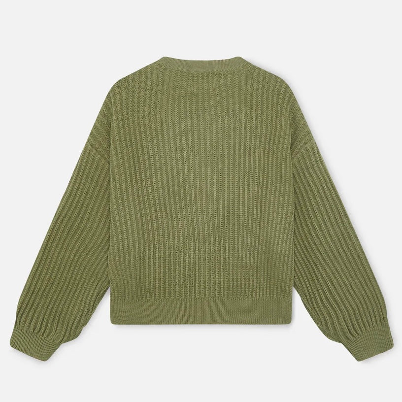 Sweater Scuffers Iconic Jersey Caqui Knit