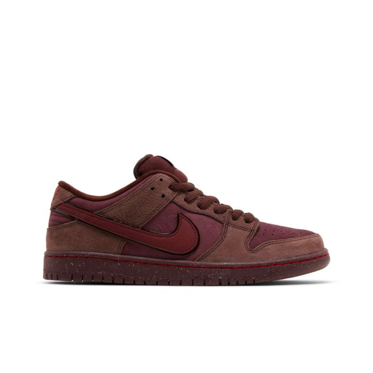 Nike Dunk Low SB City Of Love Collection Burgundy Crush