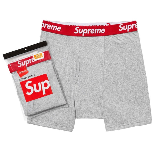 Boxer Supreme Hanes Grey (1 un)