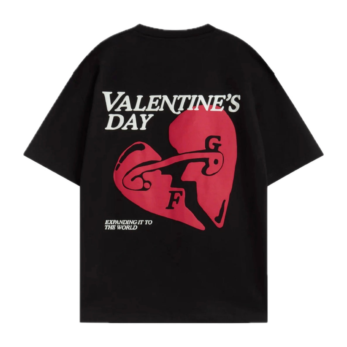 Polera Gods Brand Valentine’s Black