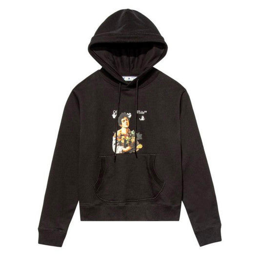 Poleron Off-White Caravaggio Boy Slim Fit Black/White